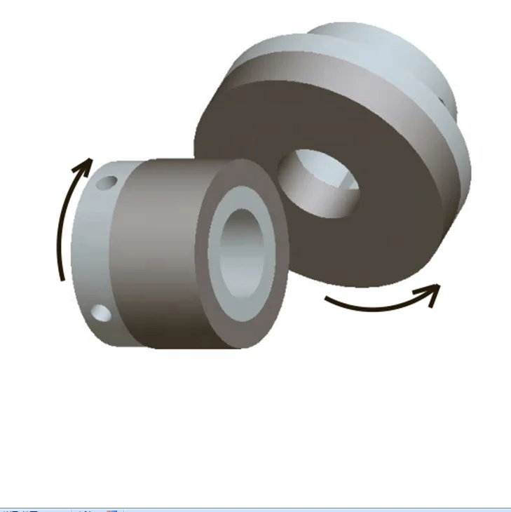 TM Magnetic drive gear PCB CNC MDQ35-20 MGS3912-20AC non-contact transmission magnet suspension wheel drive gear rack