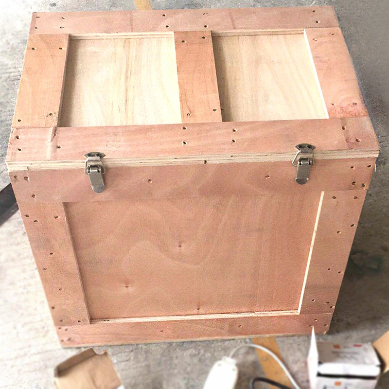 Best Selling wood crate storage box With Wheels Outlet Stackable wooden crate with lid OEM Size