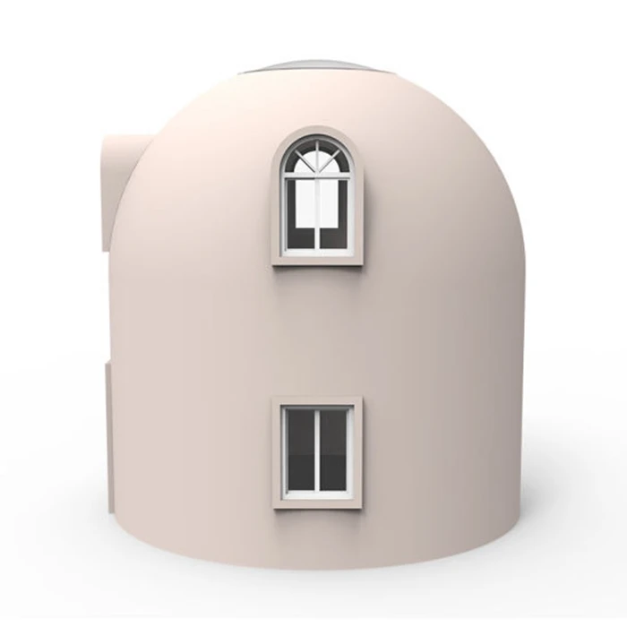 Smarthouse Customized Luxury Light Steel Prefabricated House Prefab Villa For Residence