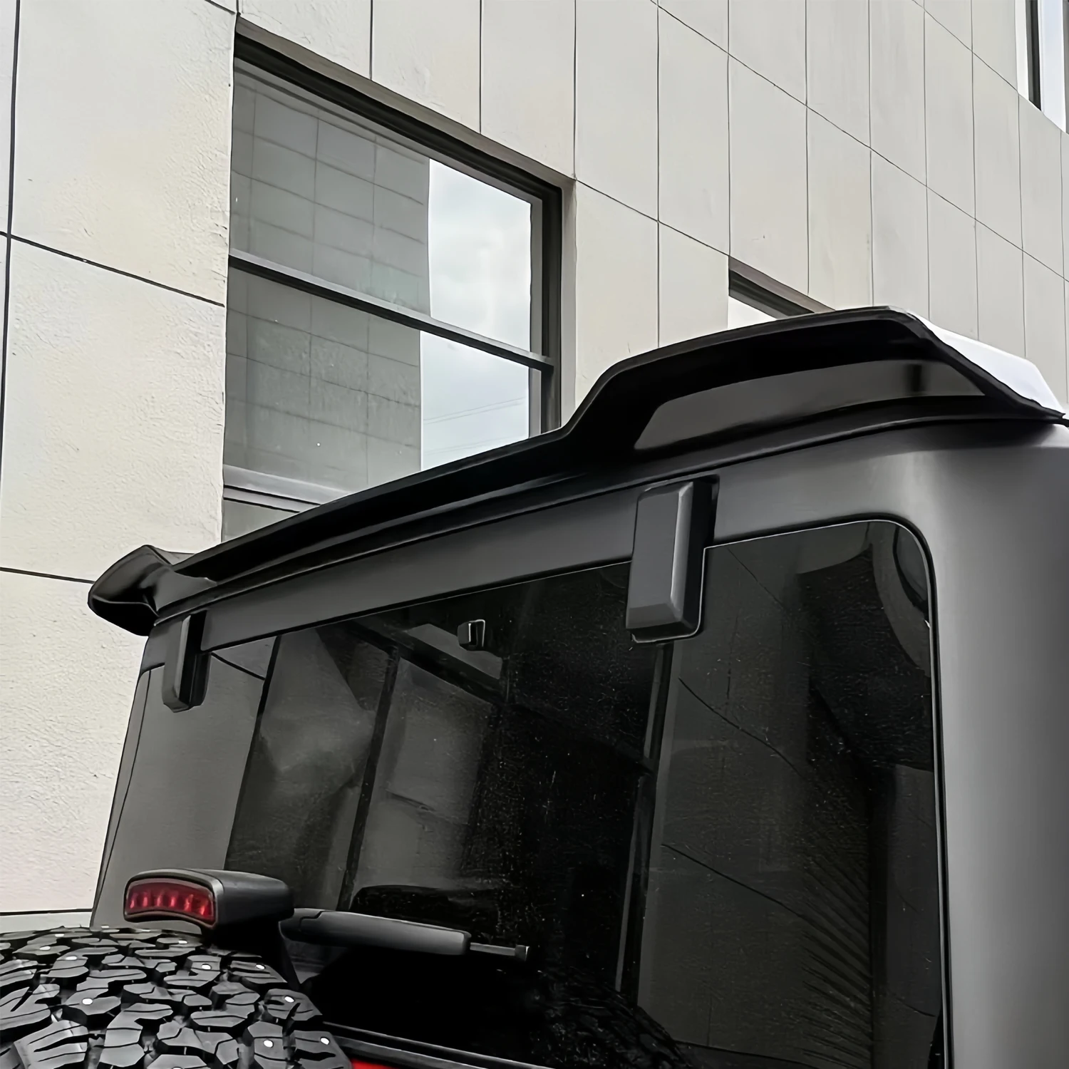 Высокое качество ABS задний спойлер на крышу автомобиля крыло багажника Замена хвостовой части подходит для Ford Bronco 2021 2022 2023