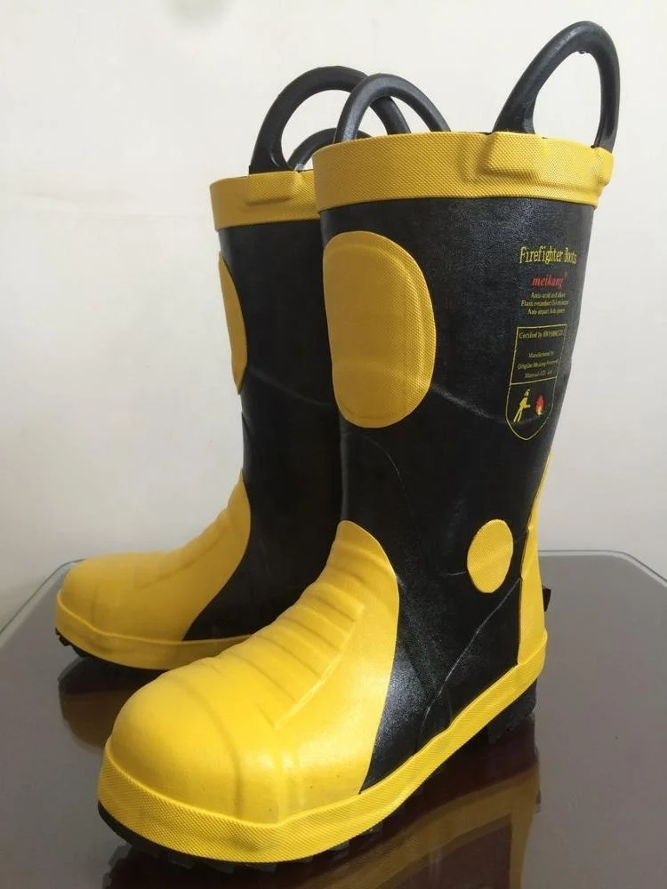EN fire fighting fireman shoes safety boot