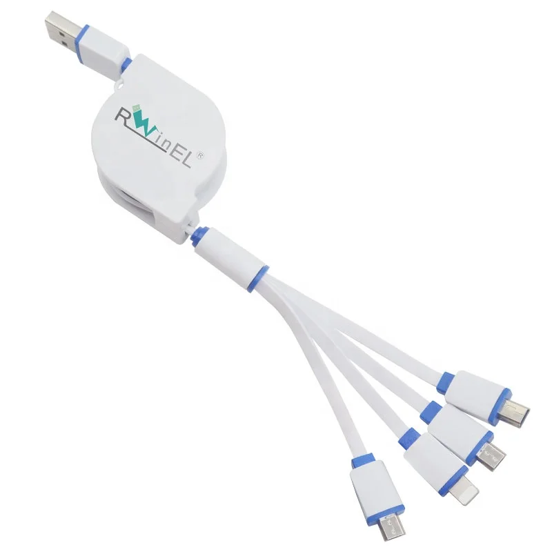 Брелок Micro для мобильных 4 в 1 взаимный обмен данными между компьютером и периферийными устройствами кабель телефонный кабель