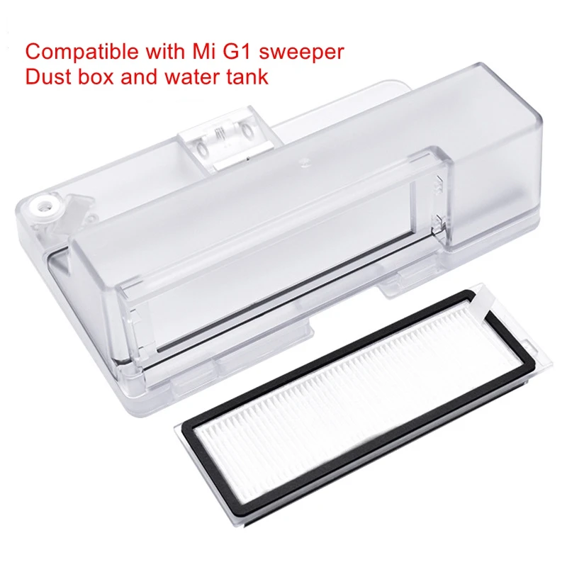 Подходит для робота Mijia для подметания и мытья G1, аксессуары, фильтр, резервуар для воды, пылесборник 2 в 1, набор компонентов «Все в одном»
