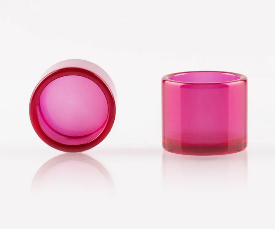 
2019 ruby Insert Bowl with Thick for 25mm nails Corundum Material 