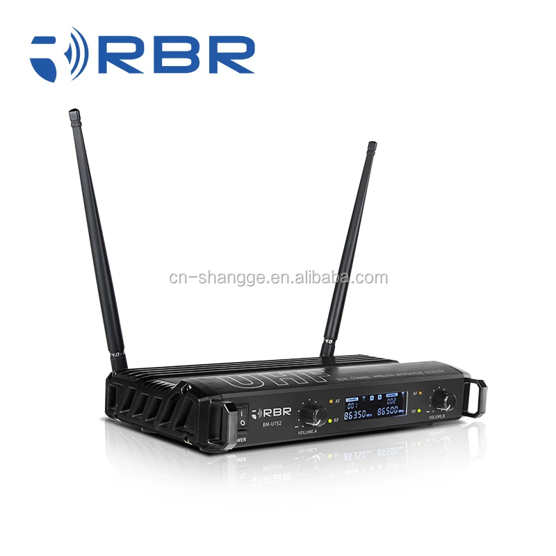  Лидер продаж беспроводной микрофон bm752 uhf с фиксированной