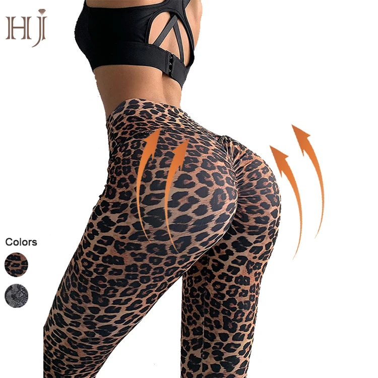 Print Yoga Leggings Women Fitness Seamless Push Up Sweatpant Sports Running Workout Outdoor Athletics Gym Tight Legging