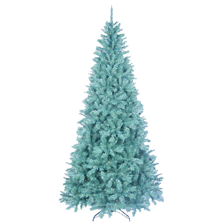 
big fiber optic 180cm commercial folding spiral special 7ft artificial blue christmas tree 
