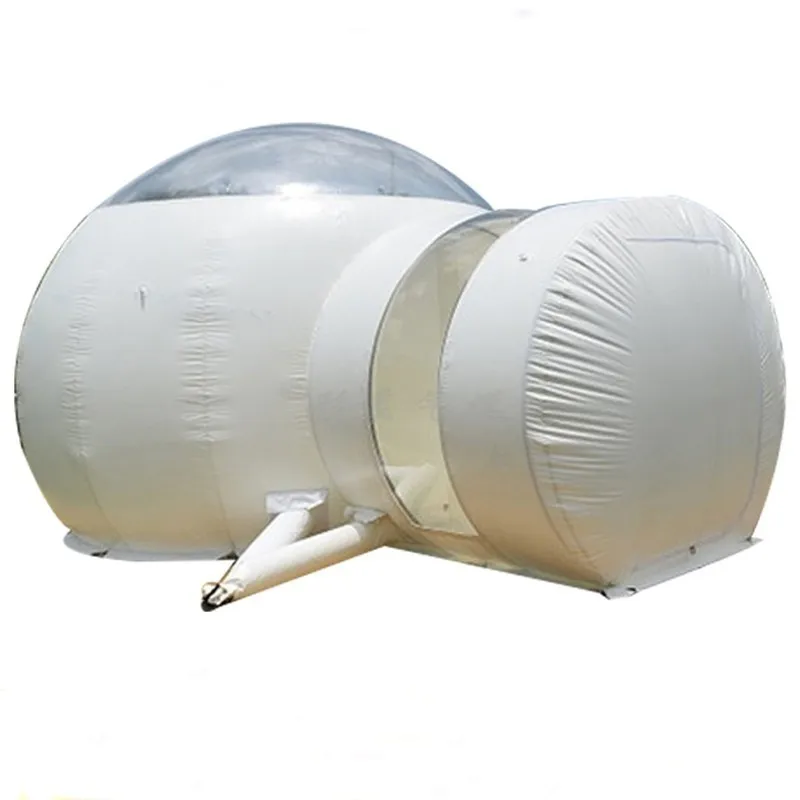 Windproof Hotel Bathroom Clear One Room Large Outdoor House Inflatable Bubble Tent