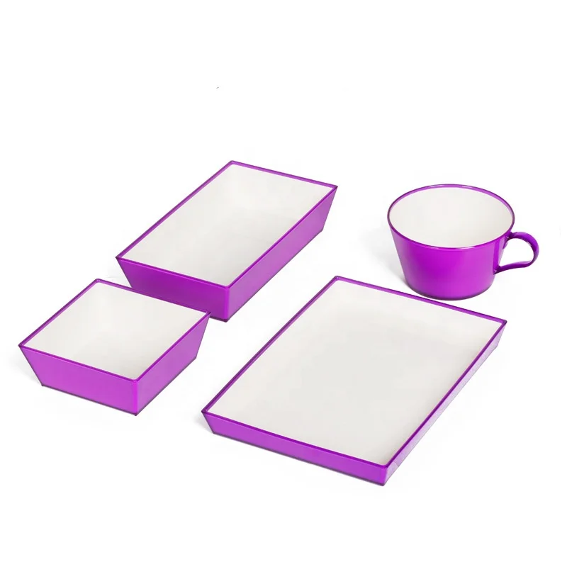 Factory Airline Anti-slip Atlas Tray Anti-Skid Plastic Tray ABS Tray with Anti Skid Coating