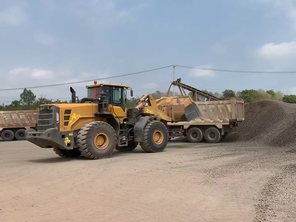 5 ton New Condition Front Loader L955H With Hydraulic Pum Cabin