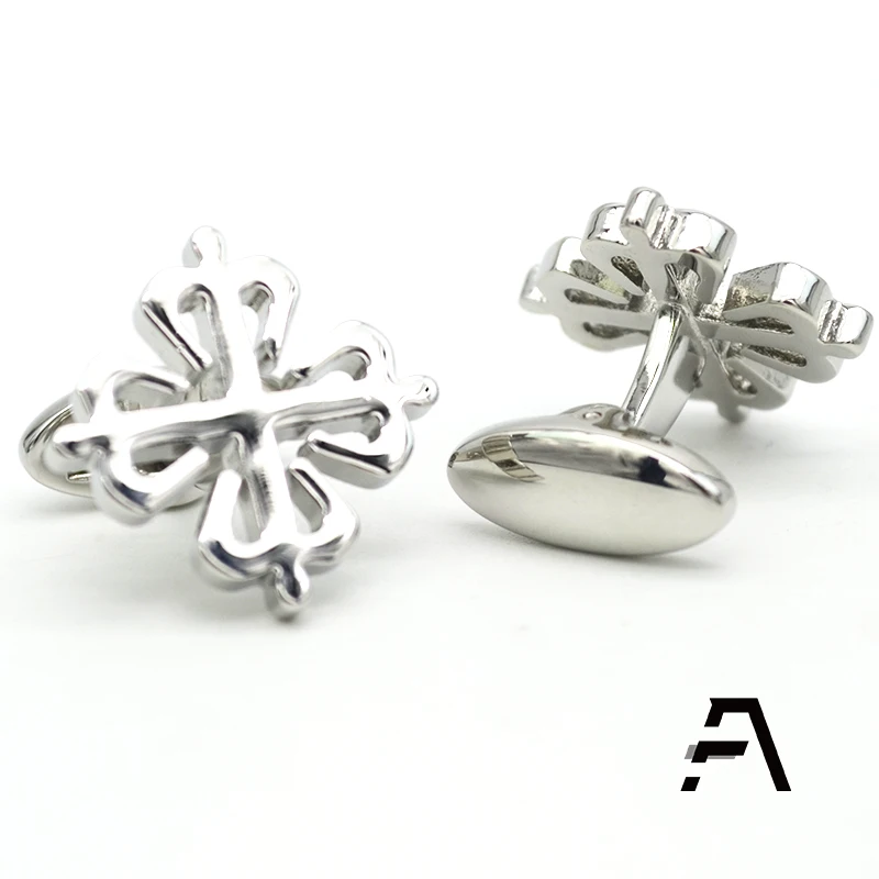 Серебряные запонки-кресты Calatrava на заказ