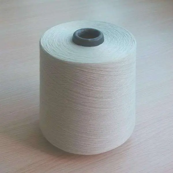 Factory price high quality 35/65 cotton polyester blended yarn raw white for knitting and weaving