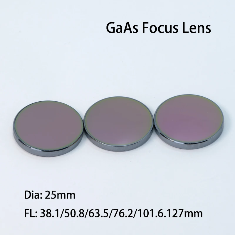 High Quality 8-12um Meniscus GaAs Focus Lens for Infrared Imaging, Monitoring, Inspection or Infrared Spectroscope