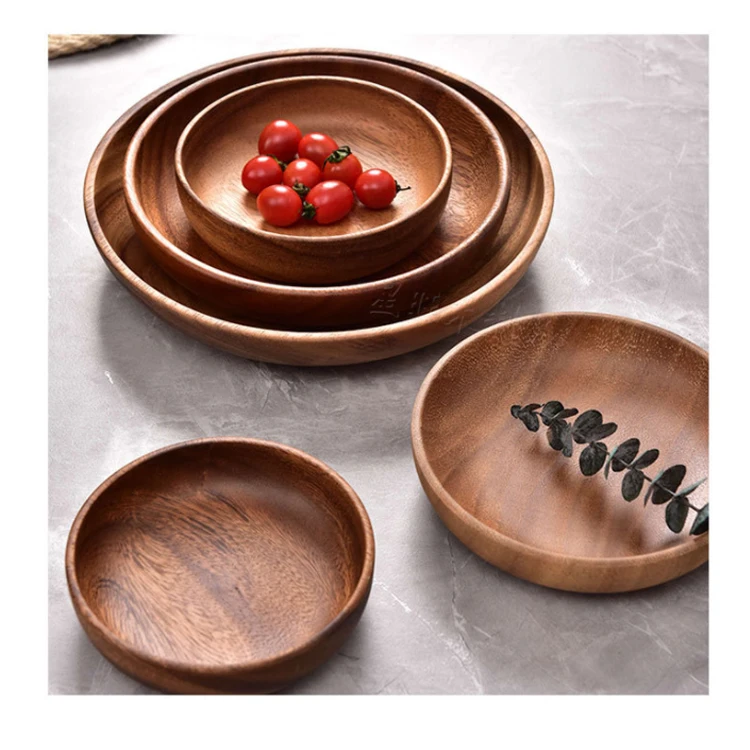 manufacturer supply wholesale acacia fruit tray