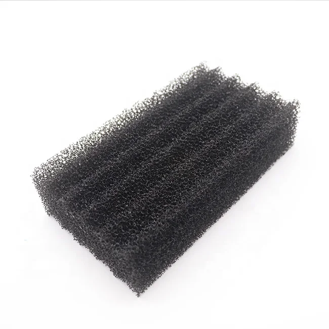 Factory wholesale Custom Wave Shape  bio filter sponge Polyurethane square sponge filter for Aquarium