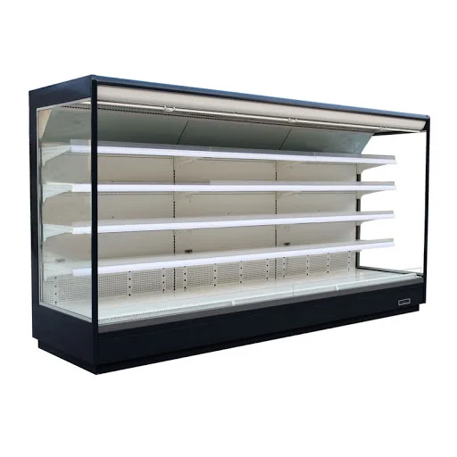 supermarket fridge Commercial fruit display refrigerator upright refrigerated drinking showcase equipment price
