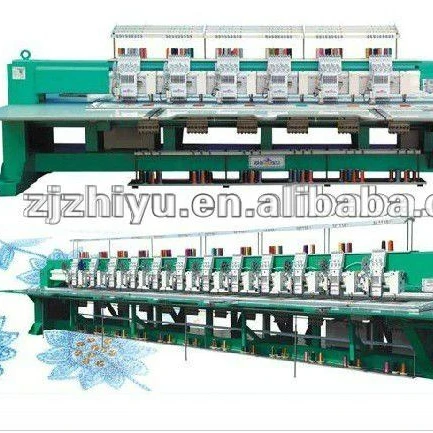 High Quality Mixed Heads Computerized Chain stitch/Chenille /Flat Embroidery Machine For Sale