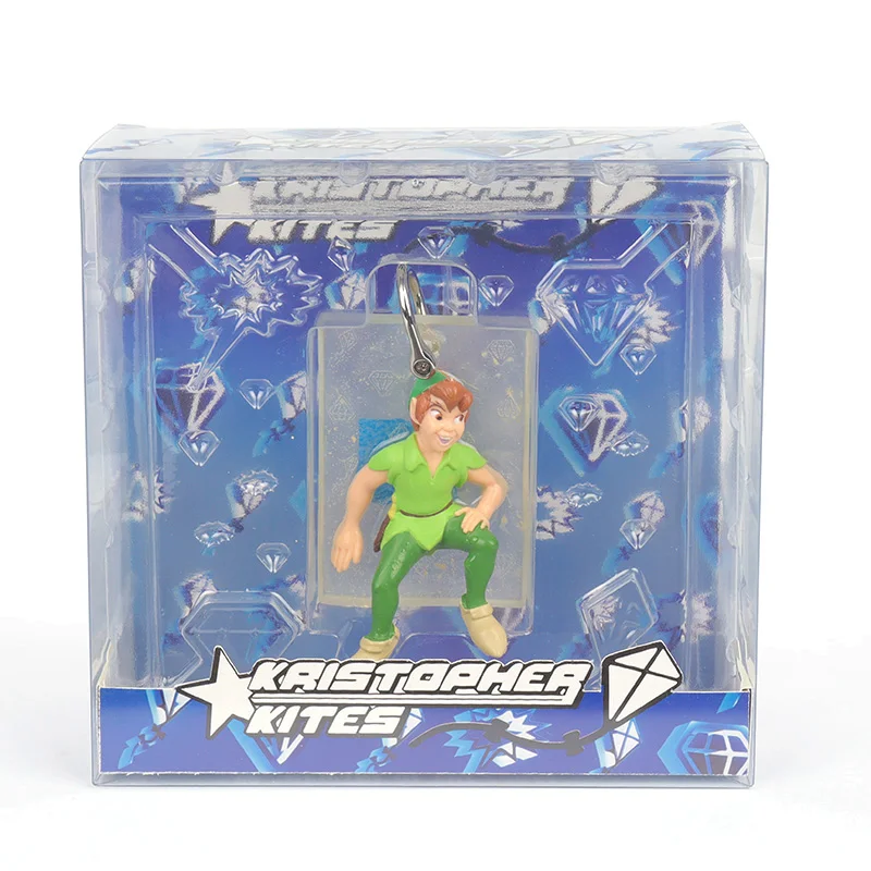 new promotional customized plastic box funko pop key chain keyring cd-keychain cute logo box case custom packaging box