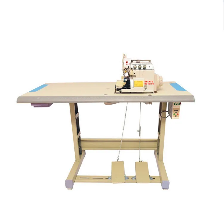 
QY-747ST Unique Design Special Knitted Automatic Mitten Overlock Machine 