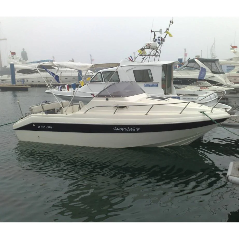 Rilaxy 6.2m Luxury FRG Cabin Yacht Boat QD20.5 Cabin Cruiser Sport Boat