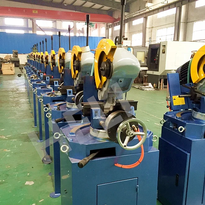 
chinese manufacturer sell easy operated manual cutting machine for tube and steel pipe 