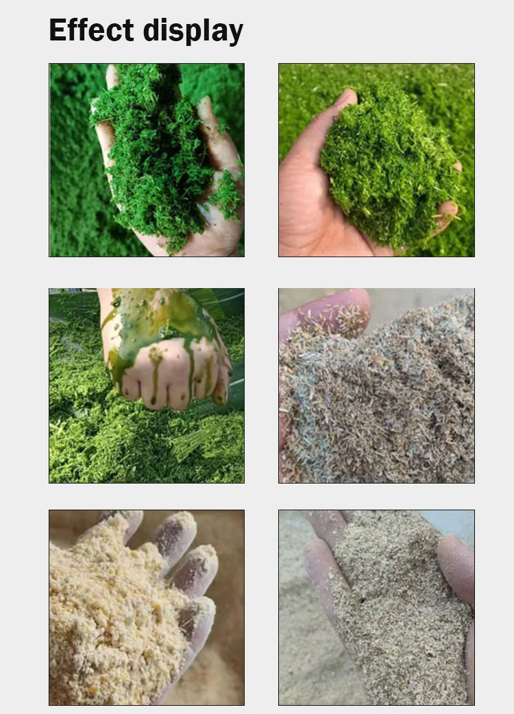 Small Silage Forage Crushing Machine Small Silage Forage Crusher Machine