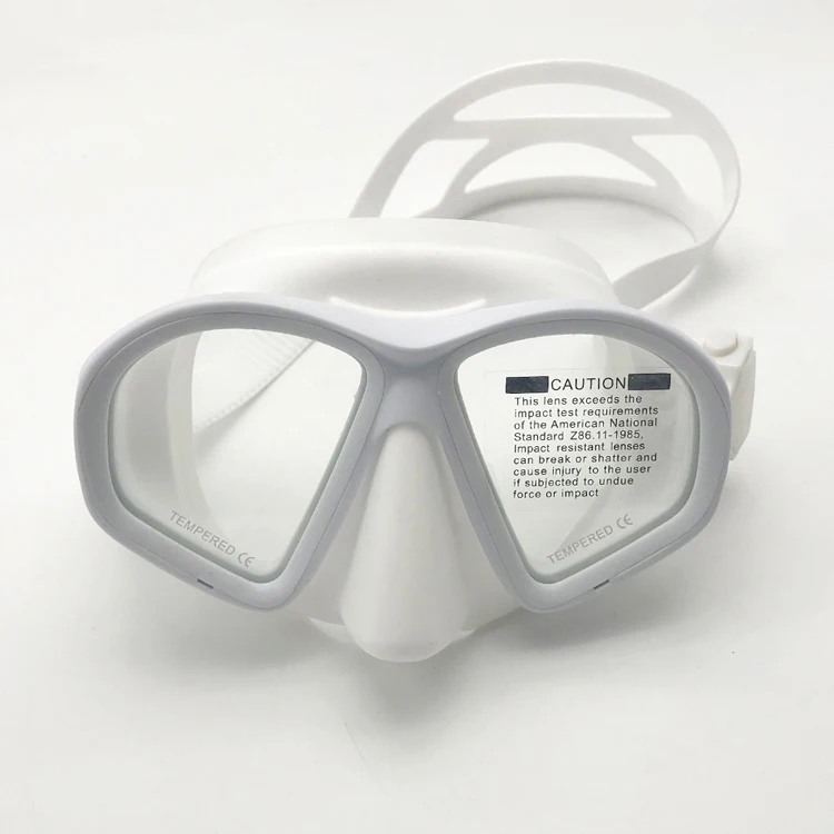 good snorkeling gear diving mask anti-fog waterproof low volume mask