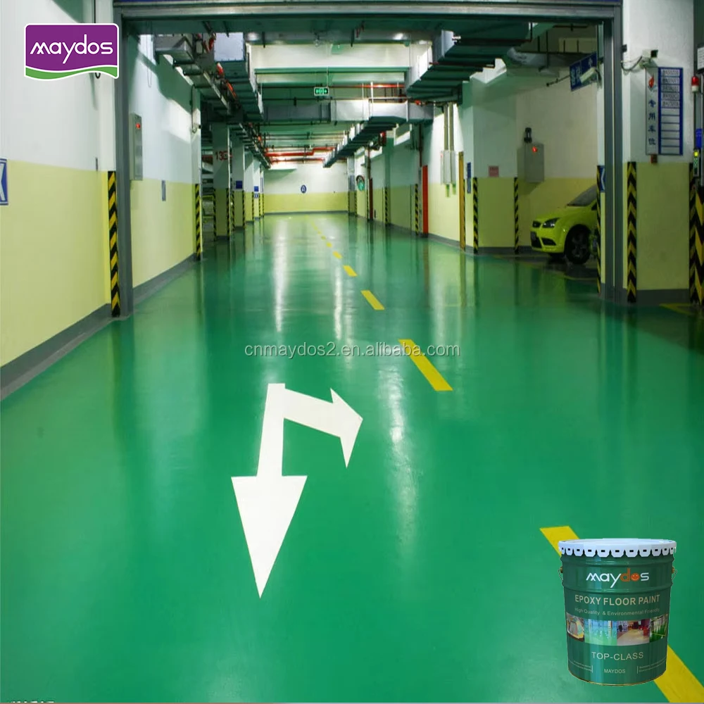 Maydos Dust-free Heavy Duty Liquid Epoxy for Shopping Mall Floor Coating