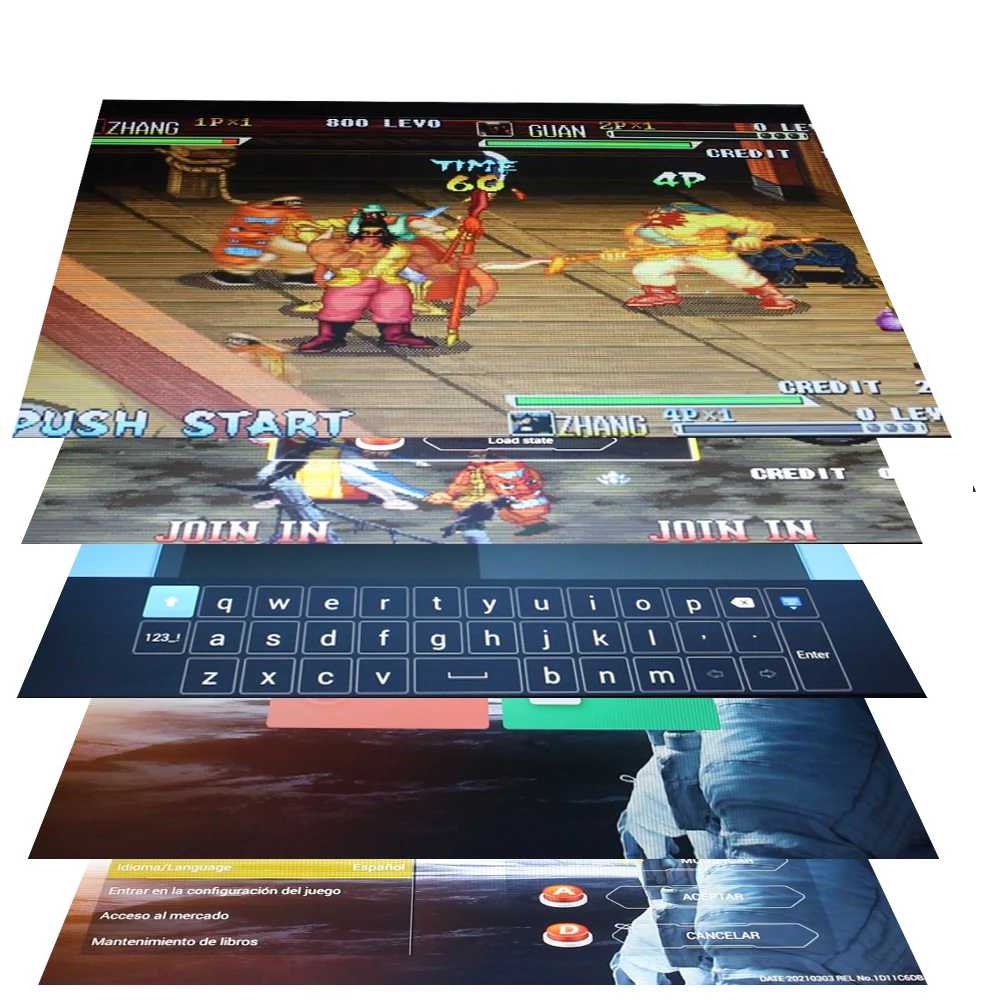 8000 in 1 Retro Games with 3D WiFi Market Arcade Game Box 1-4 Players Console Pandora Saga EX2 Support add / online games