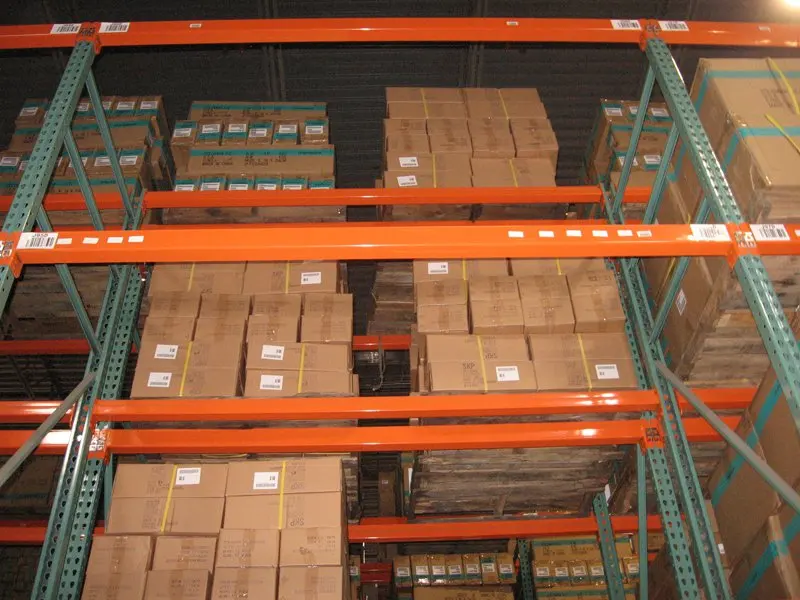 Step beam or box beam in the pallet stotage racking for sale
