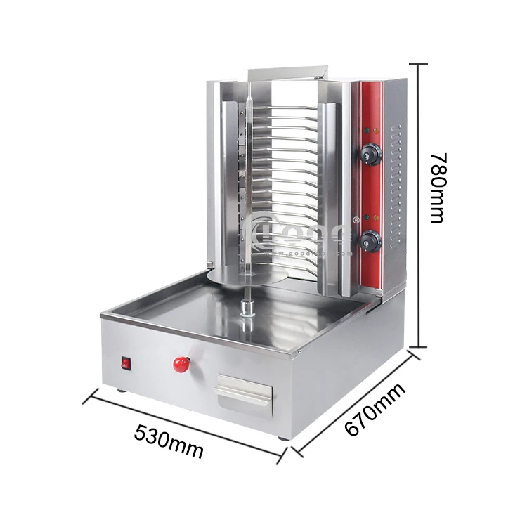 Other Snack Machine Electric Shawarma Machine Doner Kebab Grill Commercial Use Chicken Shawarma Machine