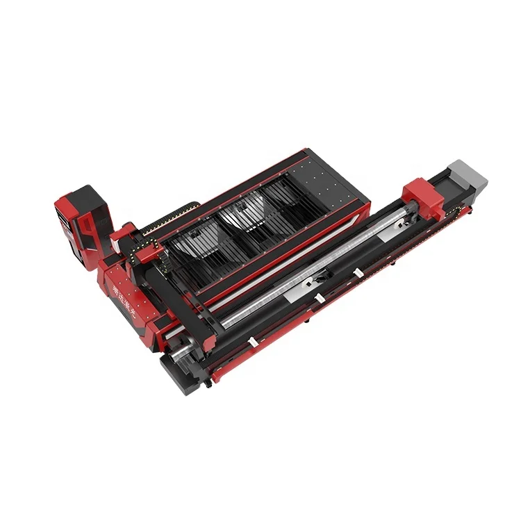 high cost performance fiber laser metal sheet tube laser cutting machine for sale