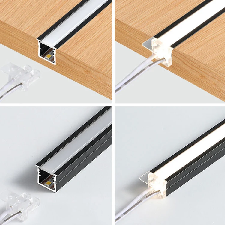 JMA 12V LED line light aluminum card slot linear light concealed embedded linear light