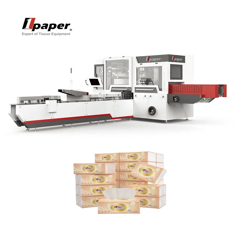 Hot Sale and Flexible Napkin Tissue Soft Drawn Facial Tissue Packing Machine