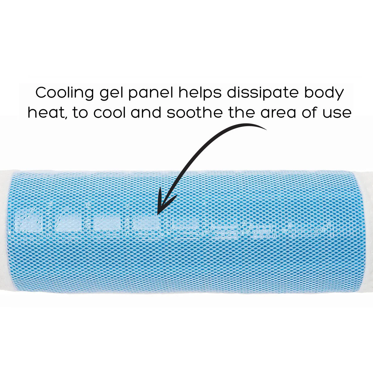 OEM Foam Chair Bed Round Cylinder Bolster Squishy Tube Lumbar Roll Lower Back Sleeping Pillow Cushion