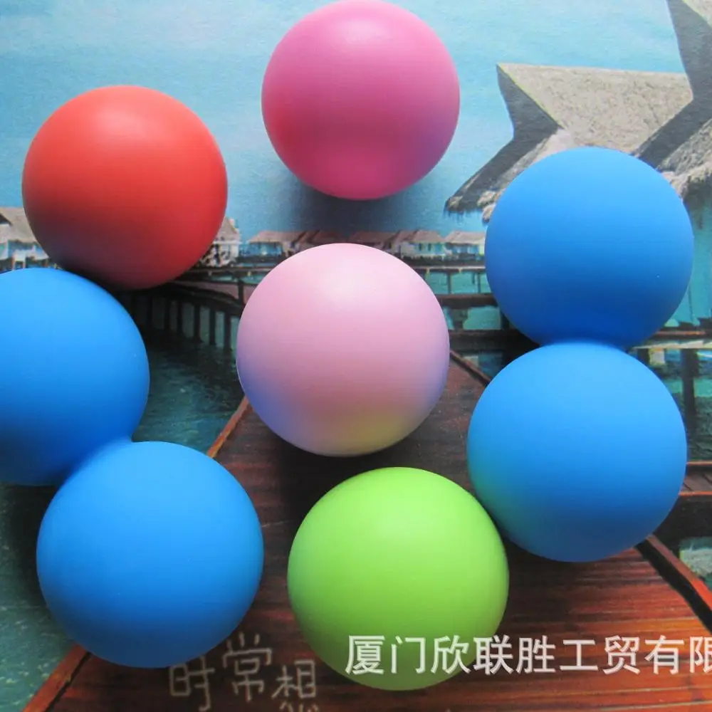 
Factory direct sale multi-colored solid silicone rubber ball conjoined ball 