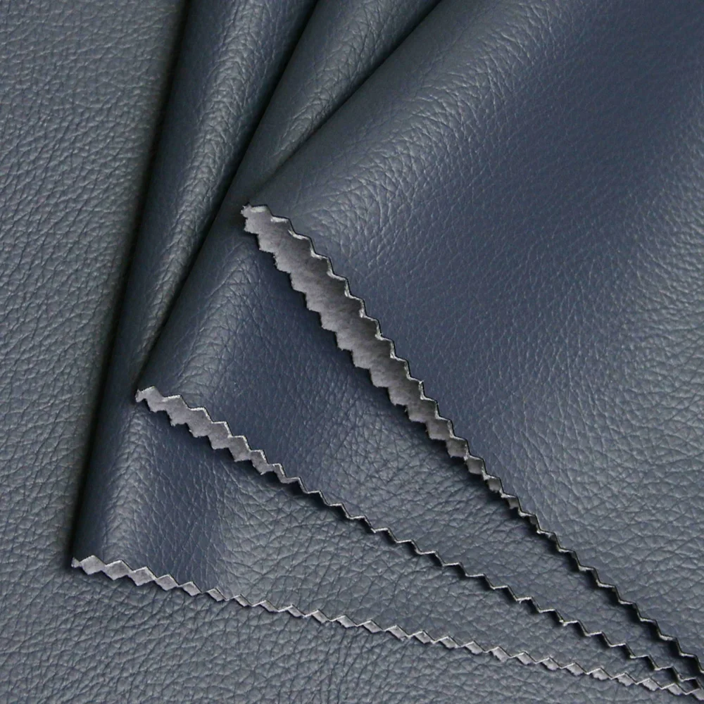 new style luxury soft skin touch 57% pu artificial leather material for sofa Car seat