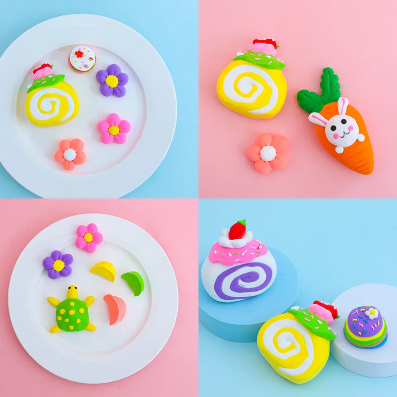 High Quality 500g/bag Soft Super Light Clay Modeling Air Dry Polymer Clay For DIY Handmade Toys