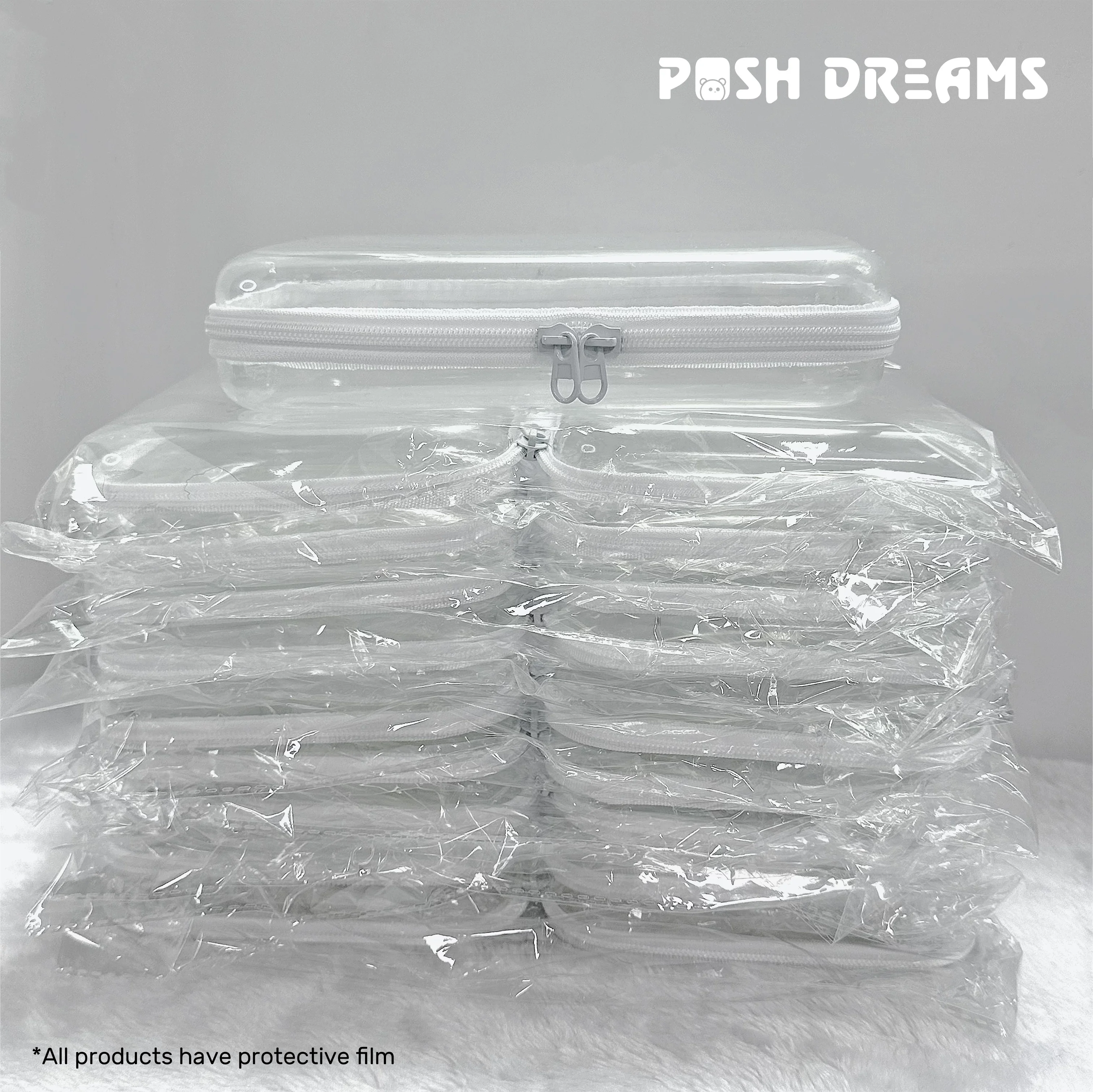 POSH DREAMS multifunctional zipper closure environmentally friendly material box safe and durable handmade storage storage bin