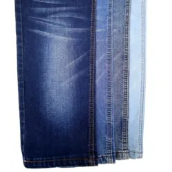 73%cotton 23%polyester 3%rayon 1%spandex toughmax denim cordura fabric China Factory Soft Denim Jeans Fabric Textile