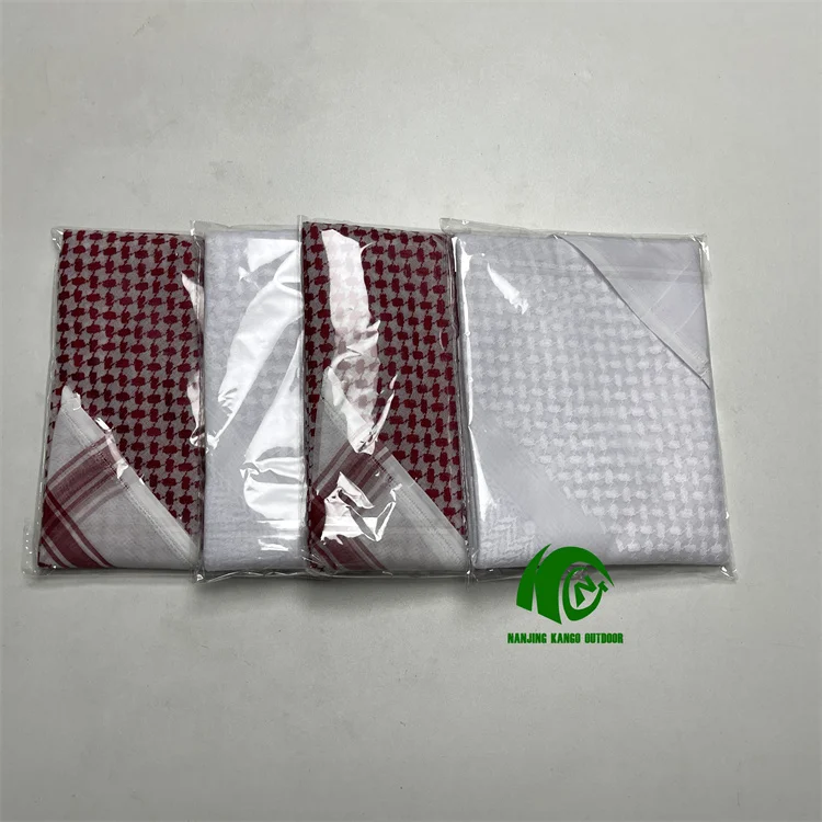 Kango Palestine Scarf Shemagh Keffiyeh Arab Custom Design Scarf Tactical Yashmagh Shemagh