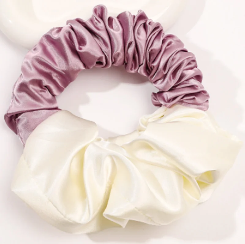 TikTok Hot Selling Damage Free Hair Curler With Scrunchies Set No Heat Silk hair Ribbon tie with Memory Sponge
