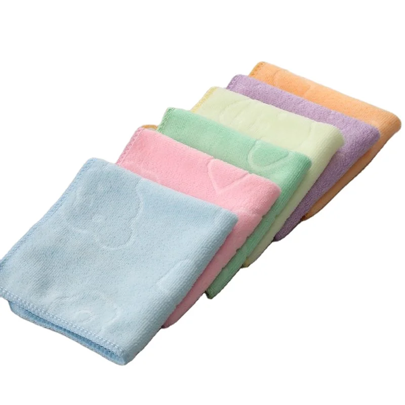 Microfiber Absorbent Dish cleaning cloth kitchen towel Quick dry towel  hand kitchen towel  can customized