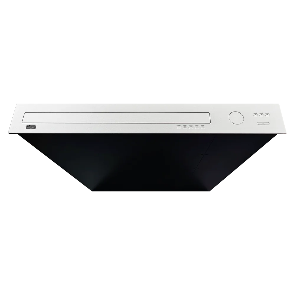 Waterproof Paperless Conference System 17.3 Inch HD Touch Screen hidden lcd electric monitor lift with microphone