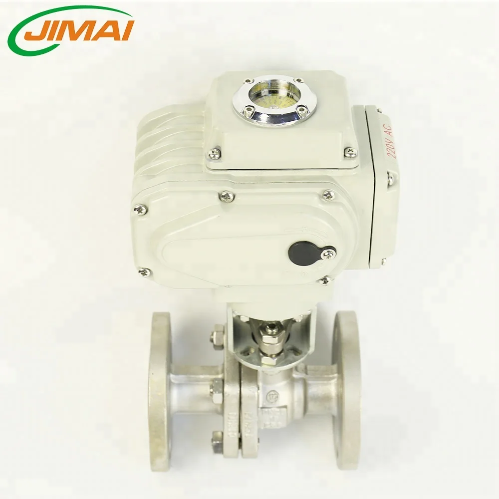 
Reasonable & acceptable price 220V/380VAC Electric Ball Valves with electrical actuator 