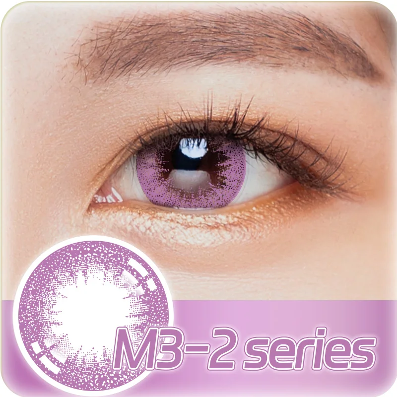 Hot Eyes Lens Eye Contacts Lentes  Contacto Len Yearly Diamond Colored Contact Lenses