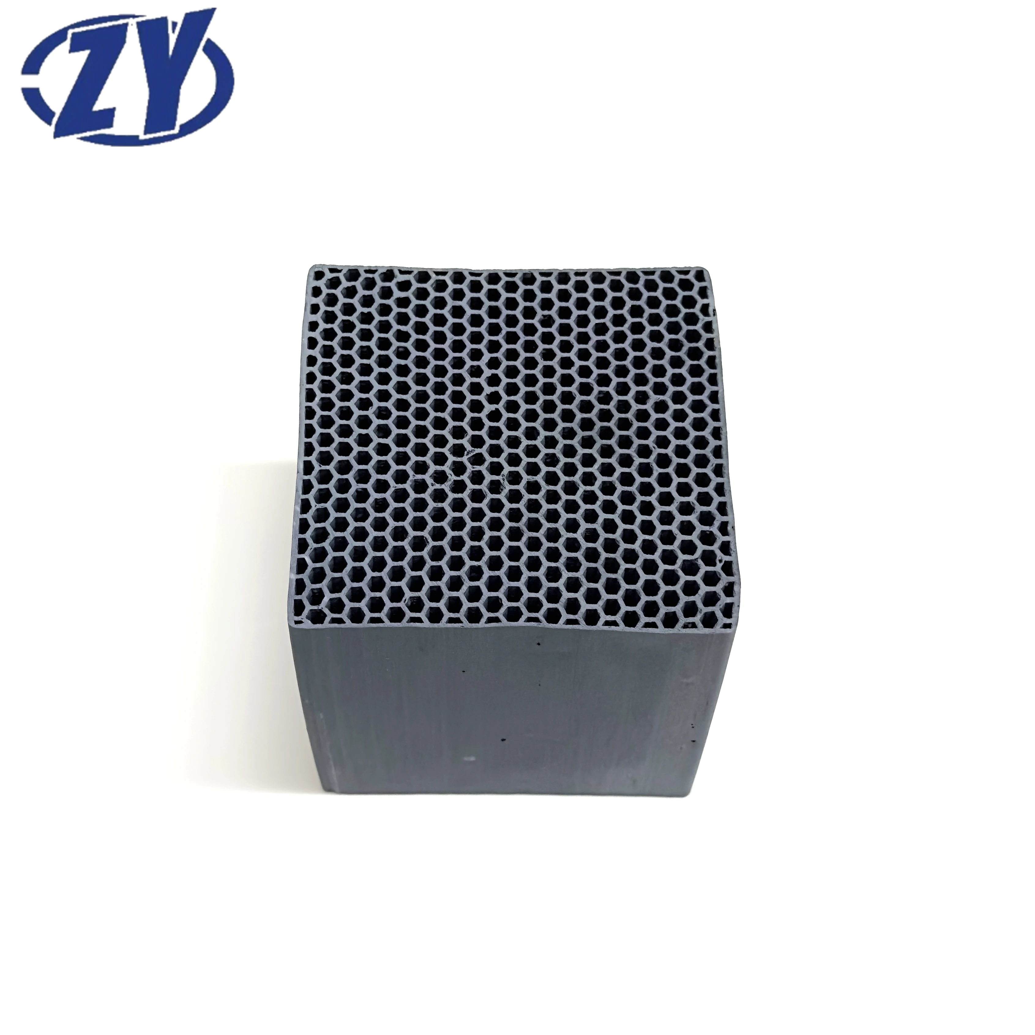 100*100 silicon carbide ceramic honeycomb catalyst carrier Silicon carbide honeycomb ceramics