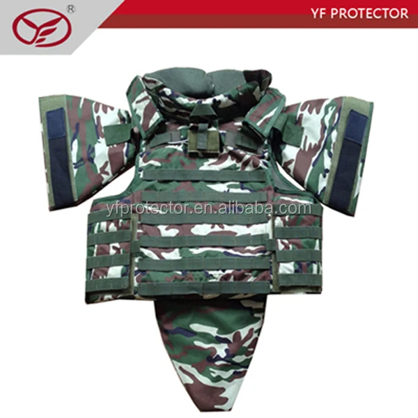 Full body protection tactical vest with soft panel hard plates