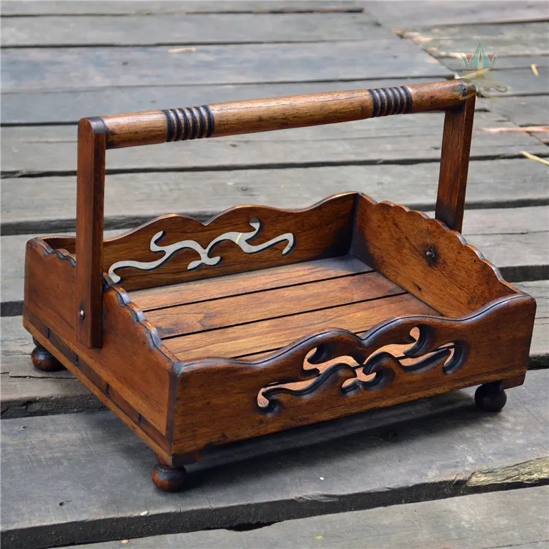 Новый стиль Полка для специй из массива дерева кухни ресторана отеля