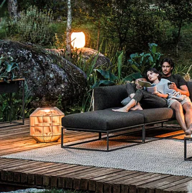 G-2017-JDK  New product launch decorative 12 watt led rattan art indoor and outdoor garden garden atmosphere lawn lamp